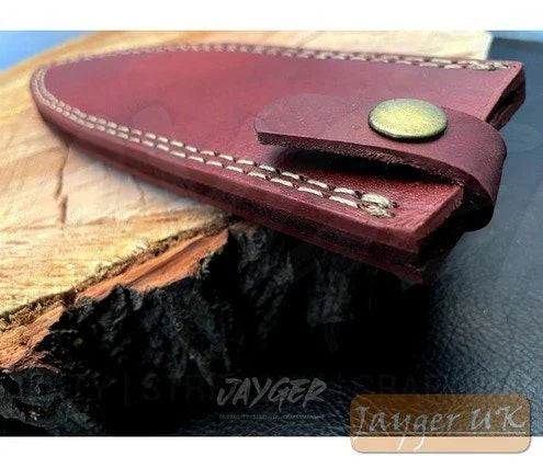 Custom Made Fixed Blade Knife Leather Sheath – BGS1