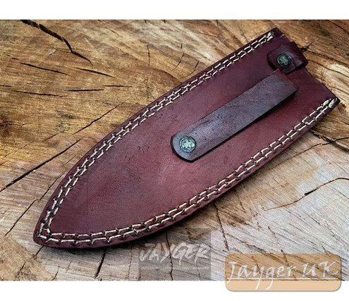 Custom Made Fixed Blade Knife Leather Sheath – BGS1