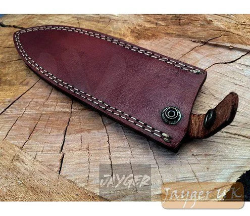 Custom Made Fixed Blade Knife Leather Sheath – BGS1