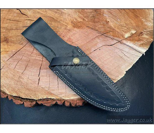 Leather Sheath For Fixed Blade Knife With Belt Loop – BGS2