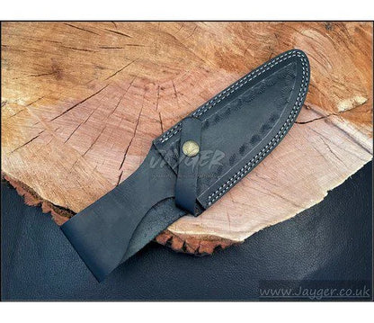 Leather Sheath For Fixed Blade Knife With Belt Loop – BGS2