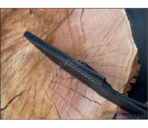 Leather Sheath For Fixed Blade Knife With Belt Loop – BGS2