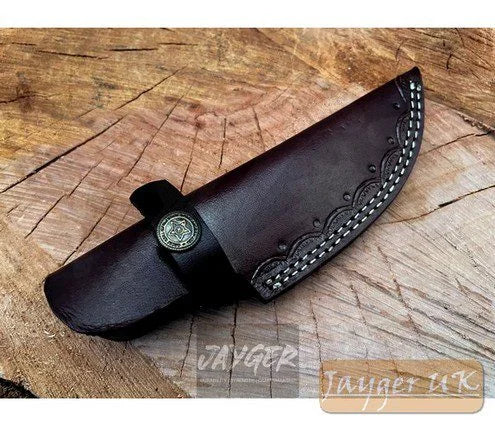 Custom Made Fixed Blade Knife Leather Sheath – BGS4