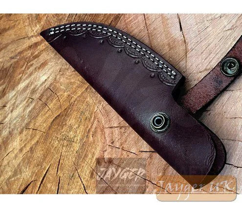 Custom Made Fixed Blade Knife Leather Sheath – BGS4