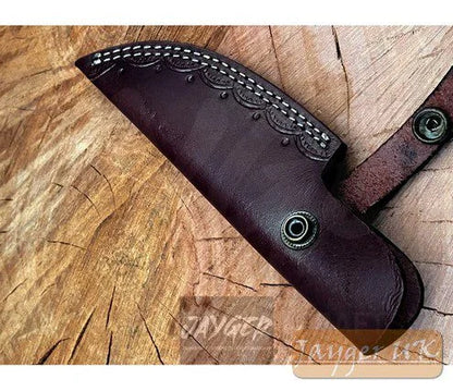 Custom Made Fixed Blade Knife Leather Sheath – BGS4
