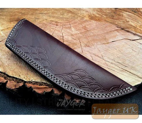 Custom Made Fixed Blade Knife Leather Sheath – BGS5