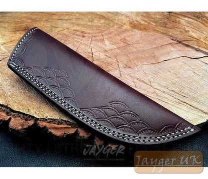 Custom Made Fixed Blade Knife Leather Sheath – BGS5