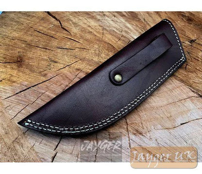 Custom Made Fixed Blade Knife Leather Sheath – BGS5