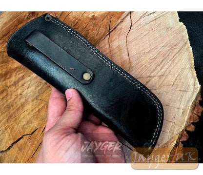 Custom Made Fixed Blade Knife Leather Sheath – BGS6