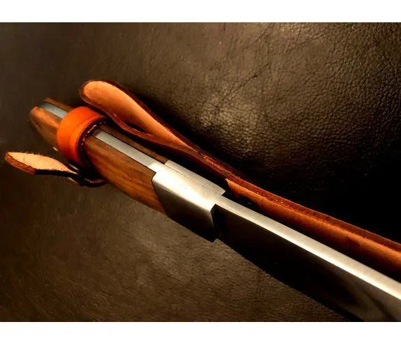 Handmade Bill Hook Double Edged Blade Wood Handle – BHC1