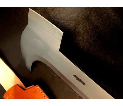 Handmade Bill Hook Double Edged Blade Wood Handle – BHC1