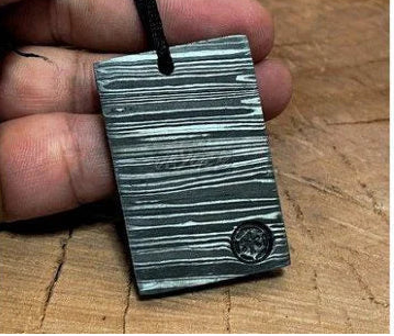 Mandalorian Steel Star Wars Beskar Pendant