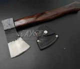 Hand Forged Carbon Steel Japanese Wood Splitting Axe – CA23