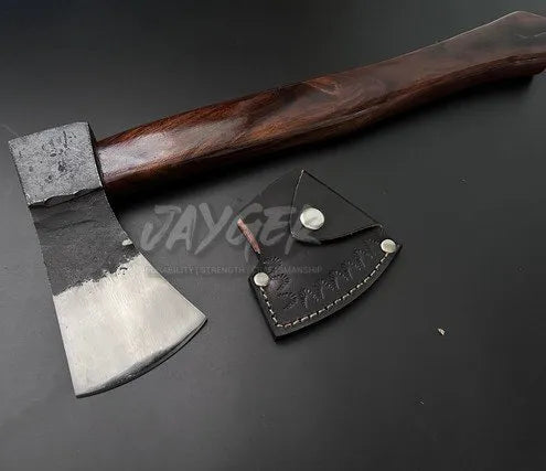 Hand Forged Carbon Steel Japanese Wood Splitting Axe – CA23