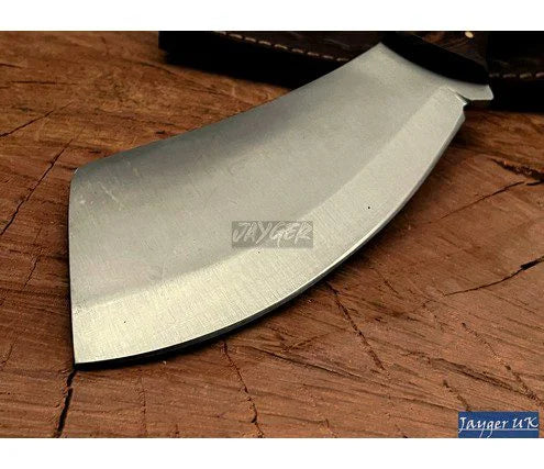 Hand Forged Carbon Steel Kitchen Cleaver/ Bushcraft Knife CH17