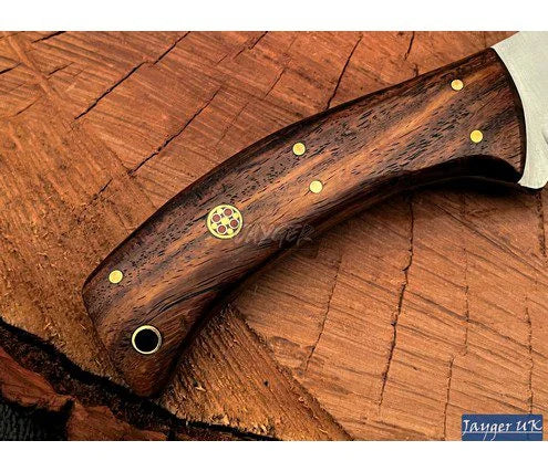 Hand Forged Carbon Steel Kitchen Cleaver/ Bushcraft Knife CH17