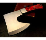 Handmade Meat Cleaver With Leather Sheath CH3 - Jayger