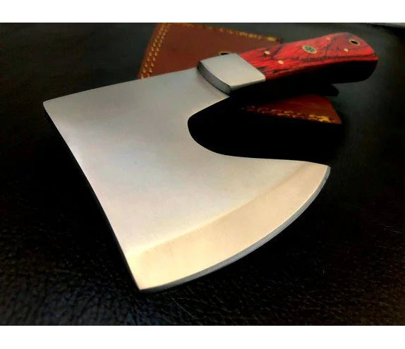 Handmade Meat Cleaver With Leather Sheath CH3