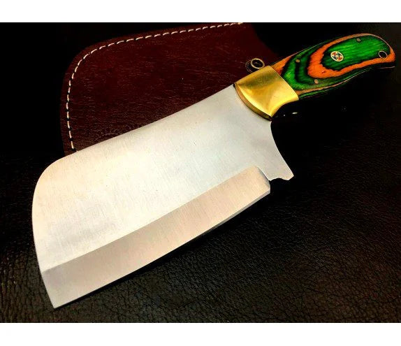 Hand Forged Cleaver/ Bushcraft Knife- CH9