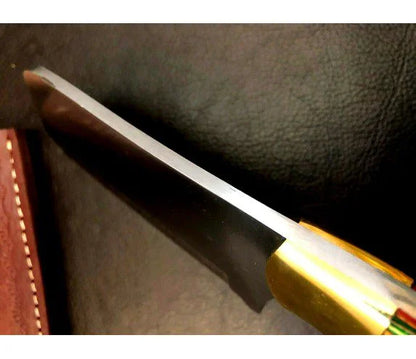 Hand Forged Cleaver/ Bushcraft Knife- CH9