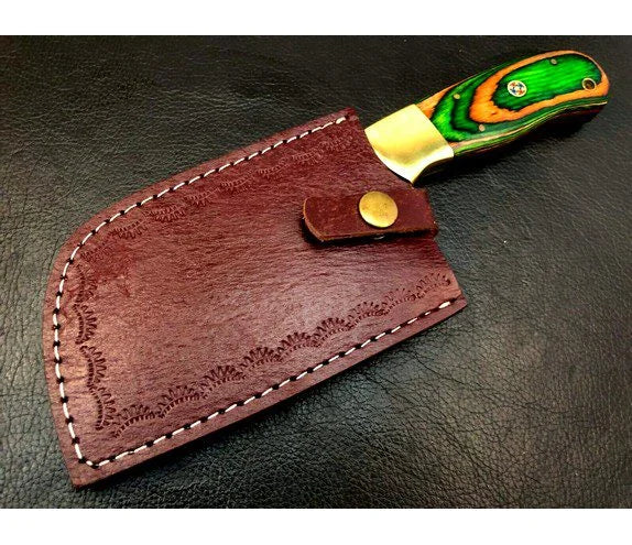 Hand Forged Cleaver/ Bushcraft Knife- CH9