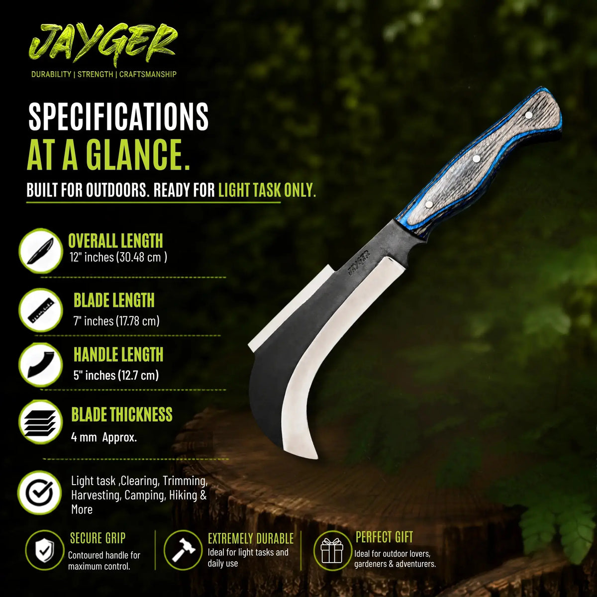 Carbon Steel Billhook
