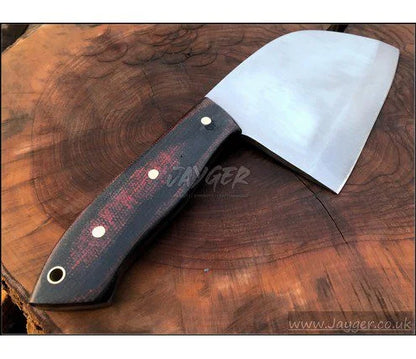 Hand Forged Carbon Steel Cleaver/ Hatchet CH15