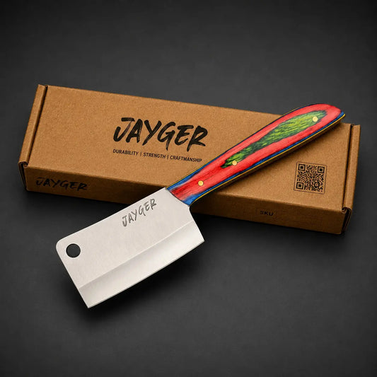 Handmade Cheese Cleaver Knife
