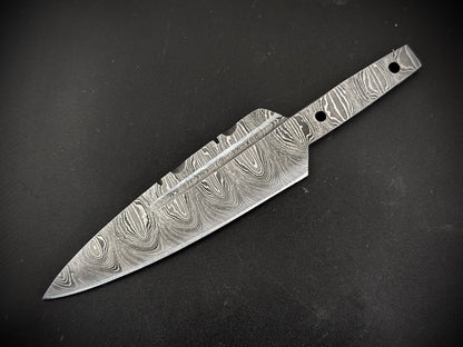 Hand Forged Sgian Dubh Knife Blank – B6