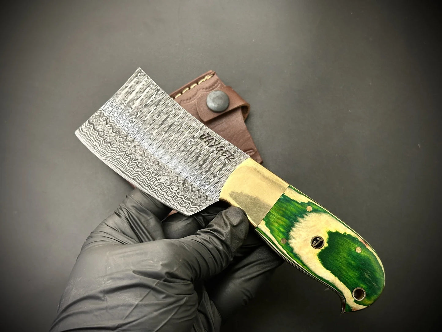 Hand Forged Mini Cleaver | Bushcraft | Meat cutting Knife – DH1