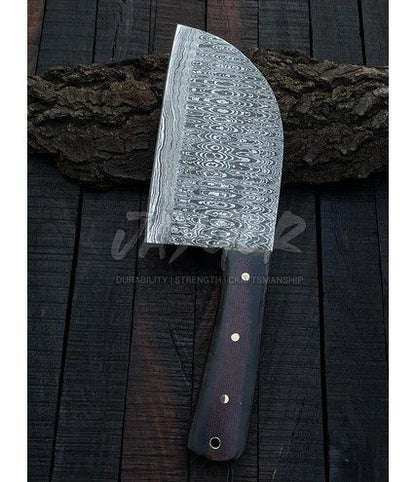 Hackmesser Handgeschmiedetes Damast