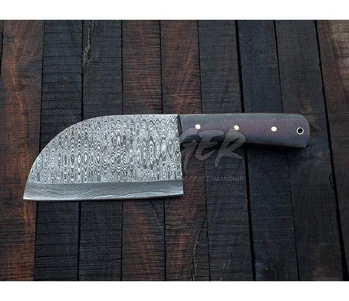 Hackmesser Handgeschmiedetes Damast