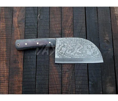 Hackmesser Handgeschmiedetes Damast