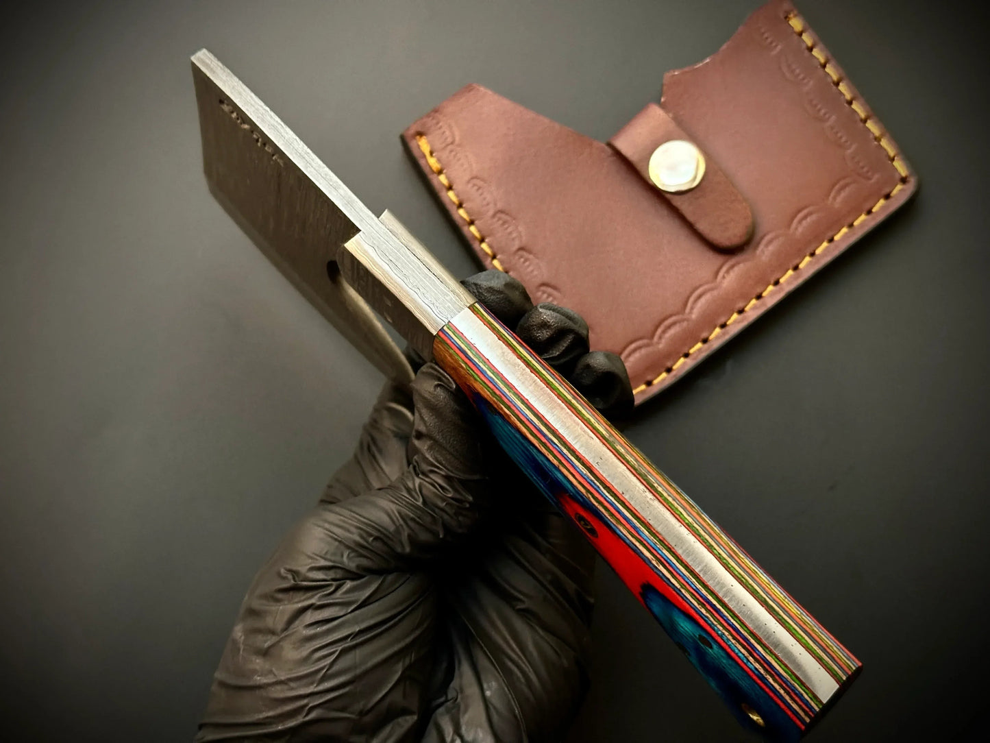 Handmade Meat Cleaver / Hatchet Camping Knife DH3 - Jayger