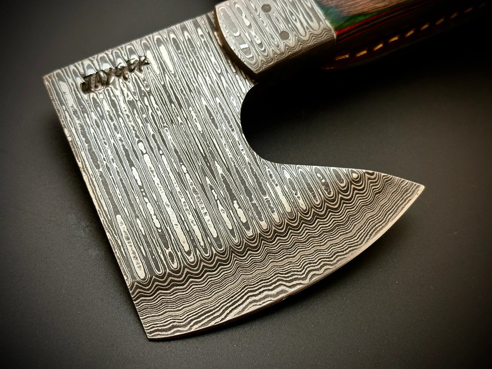 Handmade Meat Cleaver / Hatchet Camping Knife DH3 - Jayger