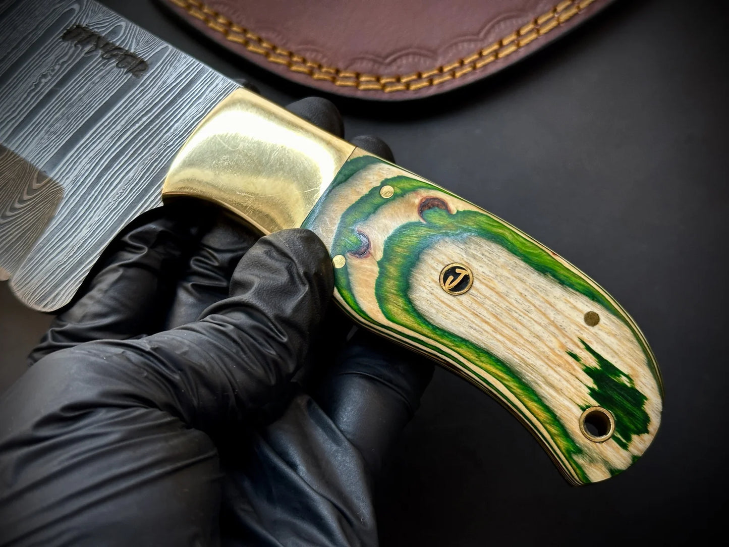 Handmade Kitchen Knife / Hatchet / Bushcraft Knife DH9