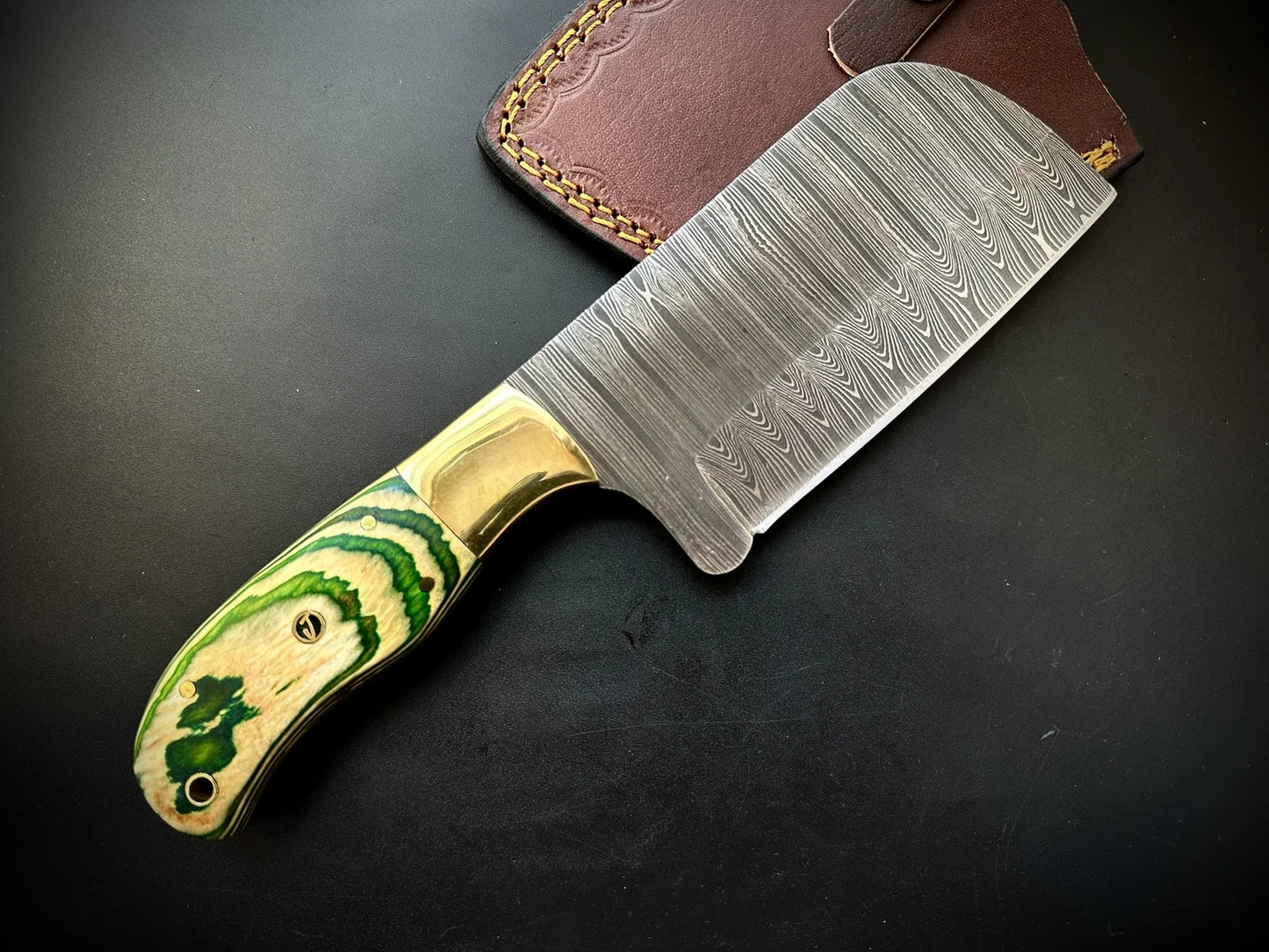 Handmade Kitchen Knife / Hatchet / Bushcraft Knife DH9