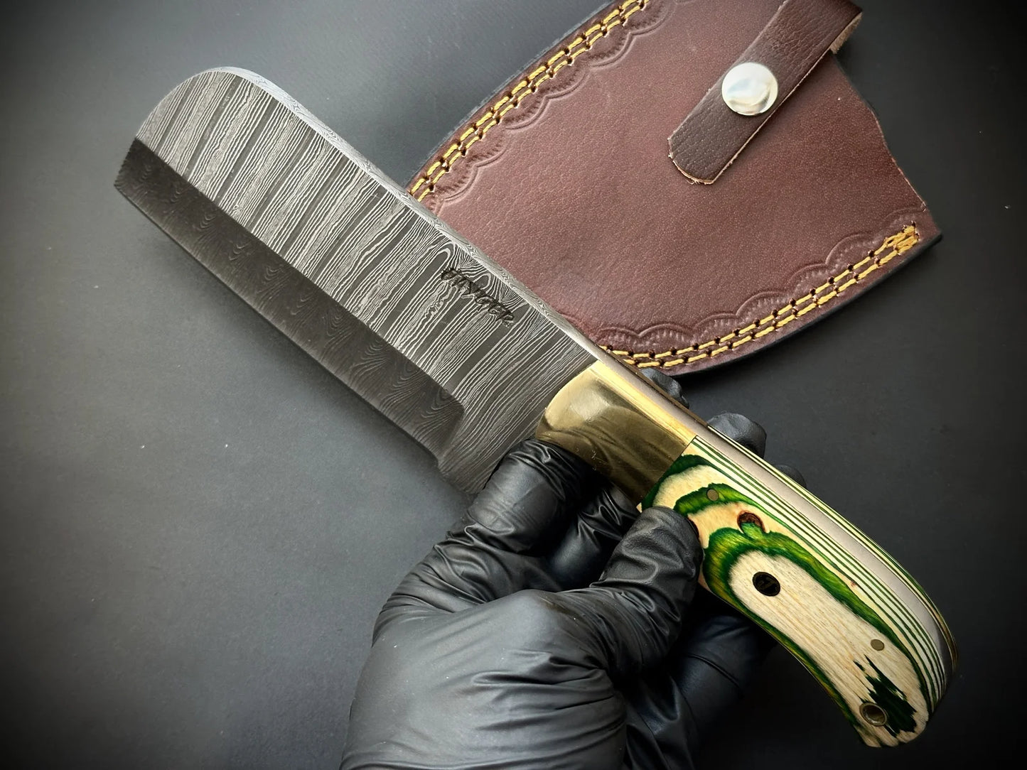 Handmade Kitchen Knife / Hatchet / Bushcraft Knife DH9