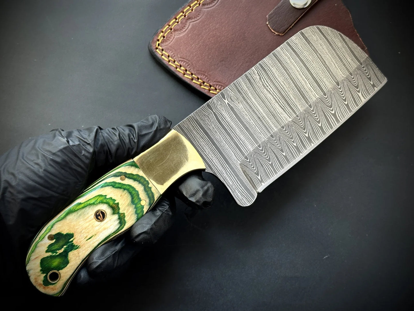 Handmade Kitchen Knife / Hatchet / Bushcraft Knife DH9