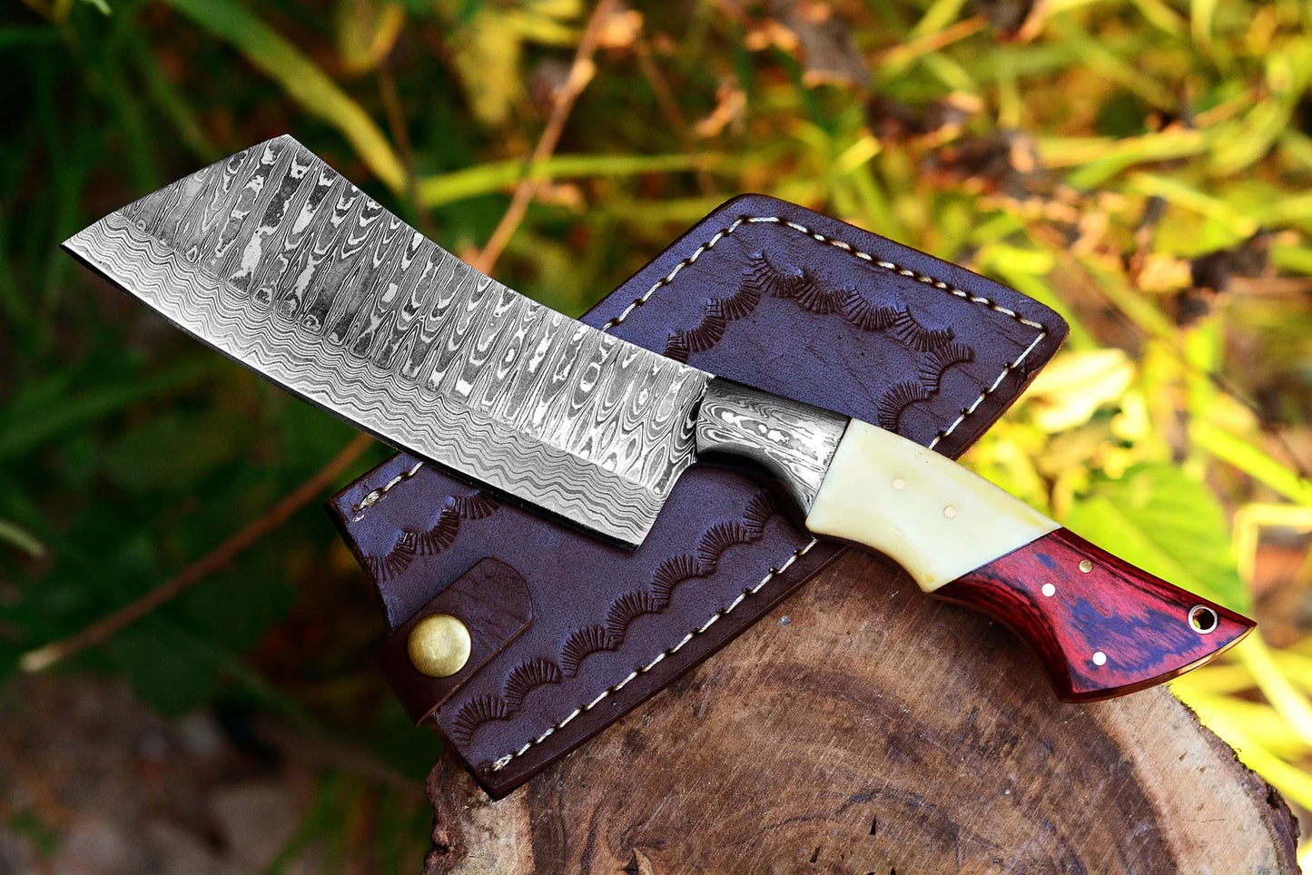 Handmade Cleaver/ Bushcraft Knife DH14
