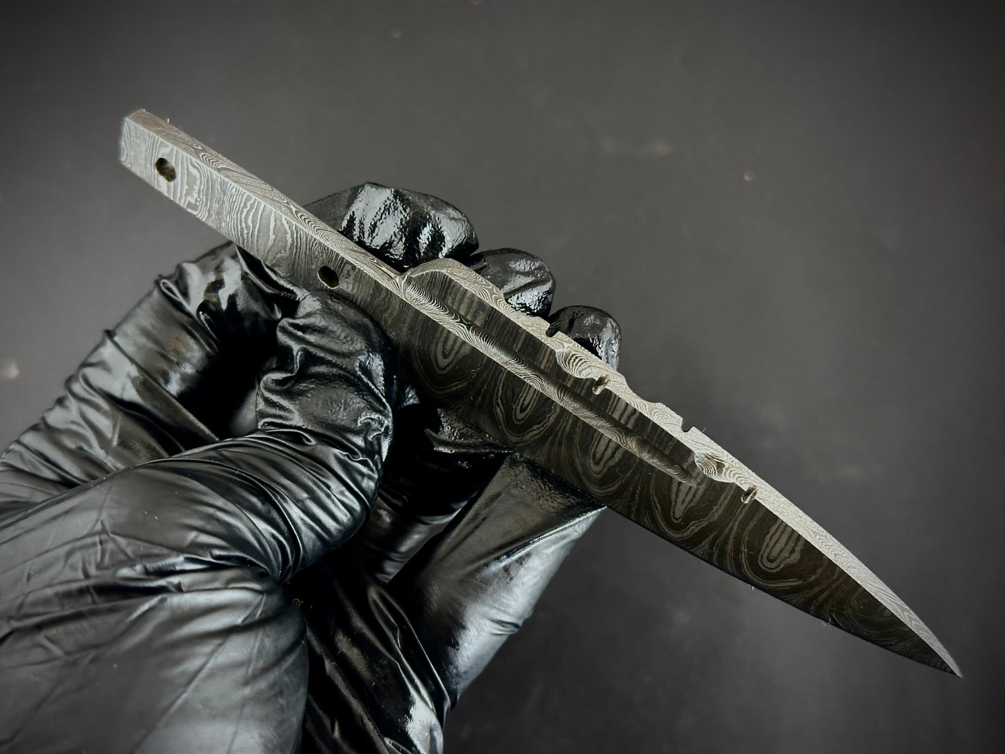 Hand Forged Sgian Dubh Knife Blank – B6