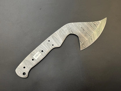 Handmade Meat Cleaver Knife | Hatchet Blank Blade – HB10