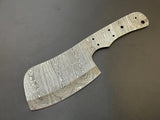 Hand Forged Meat Cleaver Knife | Bushcraft Blank Blade – HB15 - Jayger