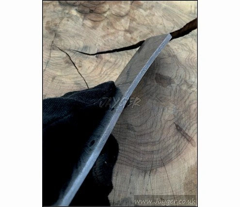 Damascus Steel Bushcraft Knife Blank Blade – HB16