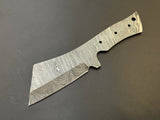 Hand Forged Damascus Mini Meat Cleaver Knife Blank Blade – HB18 - Jayger