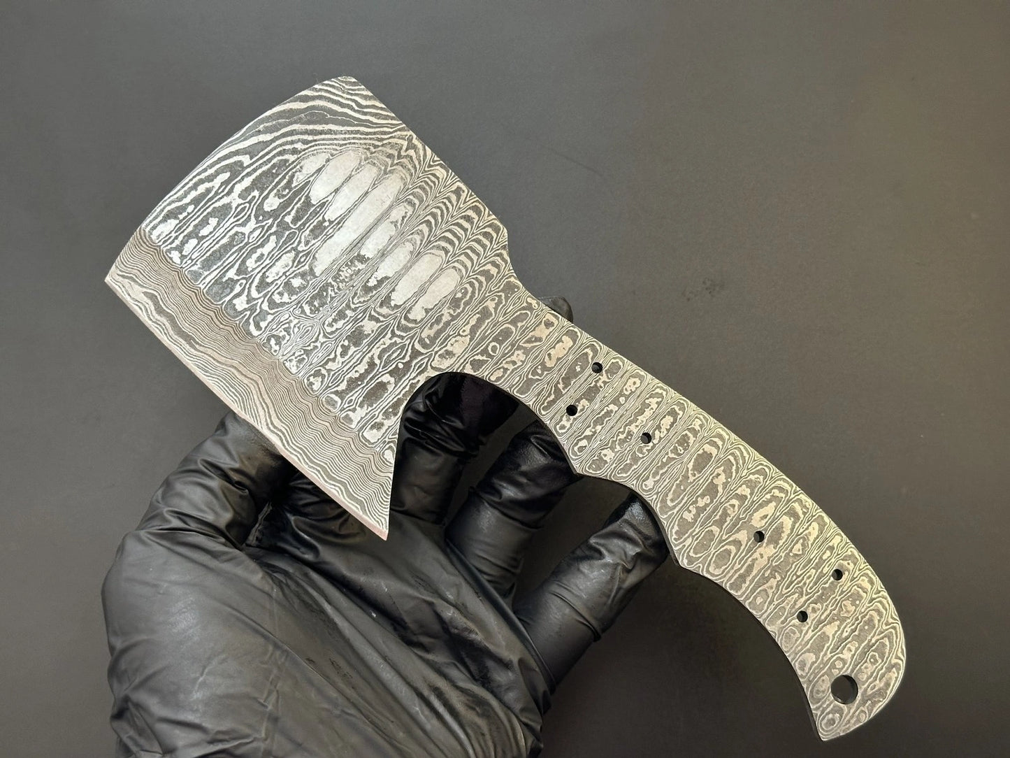 Handmade Damascus Steel Cleaver Knife Blank Blade – HB2