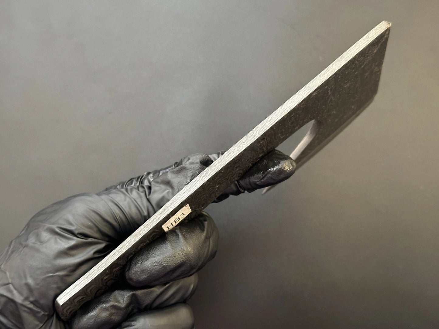 Damascus Steel Meat Cleaver Knife Blank Blade – HB3