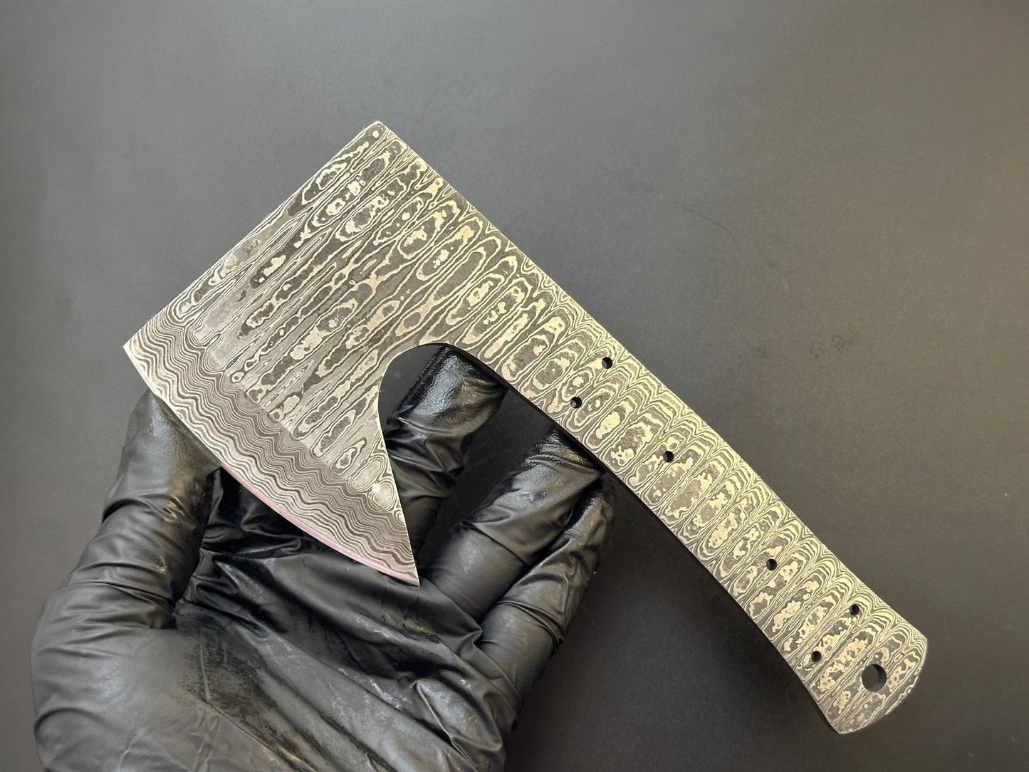 Damascus Steel Meat Cleaver Knife Blank Blade – HB3