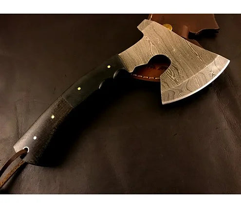 Damascus Steel Cleaver / Hatchet – HMD8