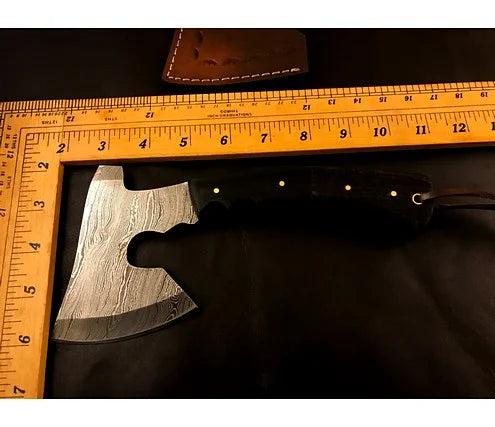 Damascus Steel Cleaver / Hatchet – HMD8